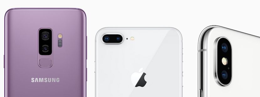 Samsung frente a Apple, ¿quién ganará? Fuente: Actualidad iPhone (https://www.actualidadiphone.com/el-iphone-xs-max-deja-atras-al-futuro-galaxy-s10-segun-los-benchmarks/)