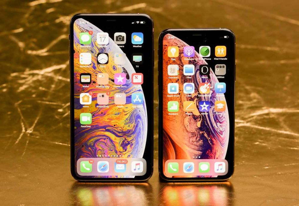 Sólo los iPhone XS y XS Max tienen este tipo de antenas. Fuente: Eu.usatoday (https://eu.usatoday.com/story/tech/columnist/baig/2018/09/18/apple-iphone-xs-max-review/1340597002/)