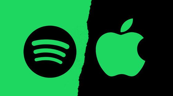 Apple vs Spotify ¿Quién ganará? Fuente: Computing. (http://www.computing.es/mundo-digital/noticias/1110901046601/apple-responde-acusaciones-de-spotify.1.html)