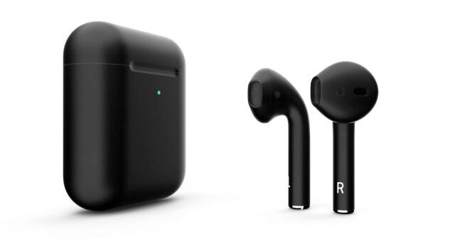 AirPods en su versión negra, el nuevo color. Fuente: iPadizate. (https://t.ipadizate.es/2019/04/airpods-2-negro-640x336.jpg)