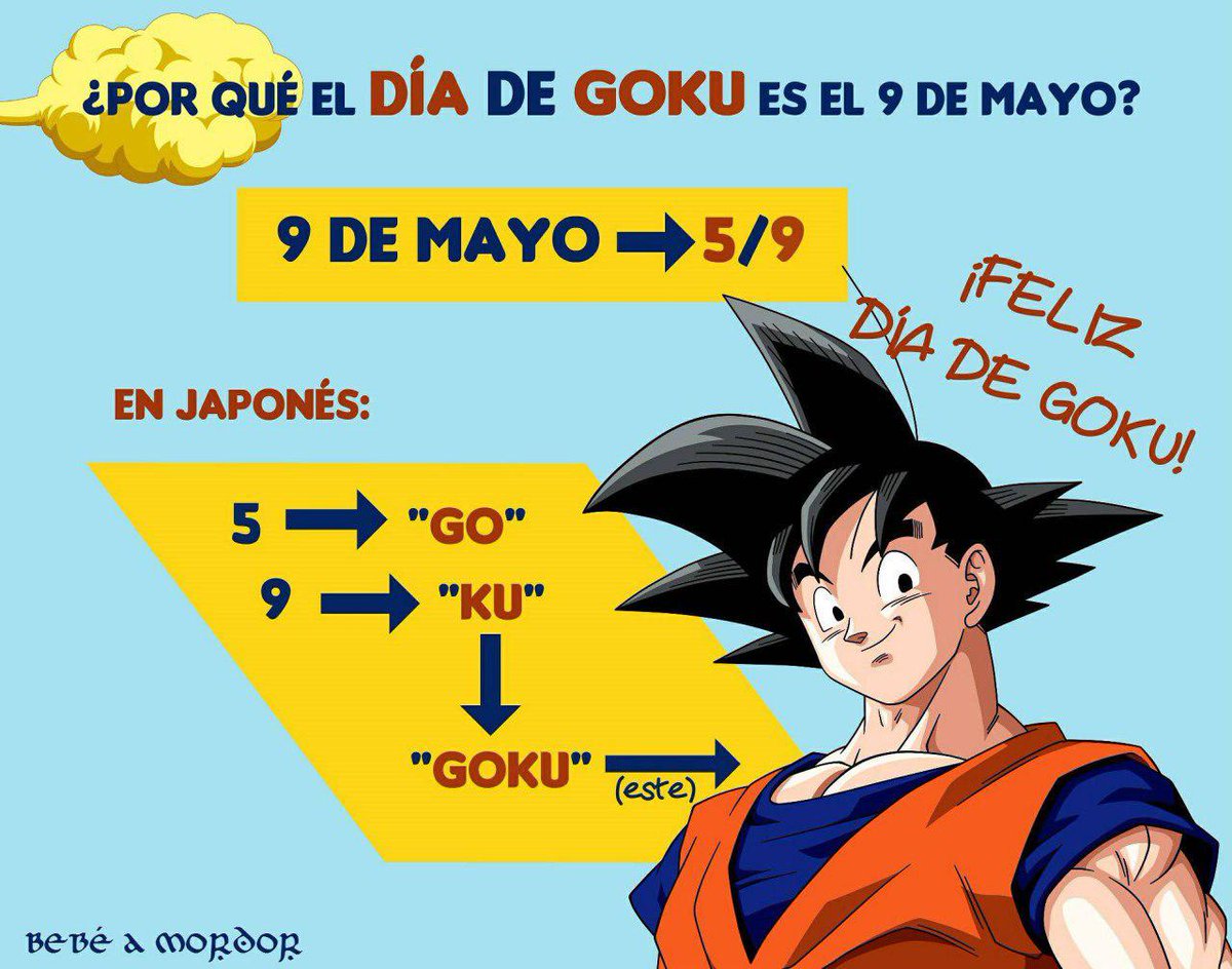 Día 9 de Mayo... Día de Goku - Comunidad Orange
