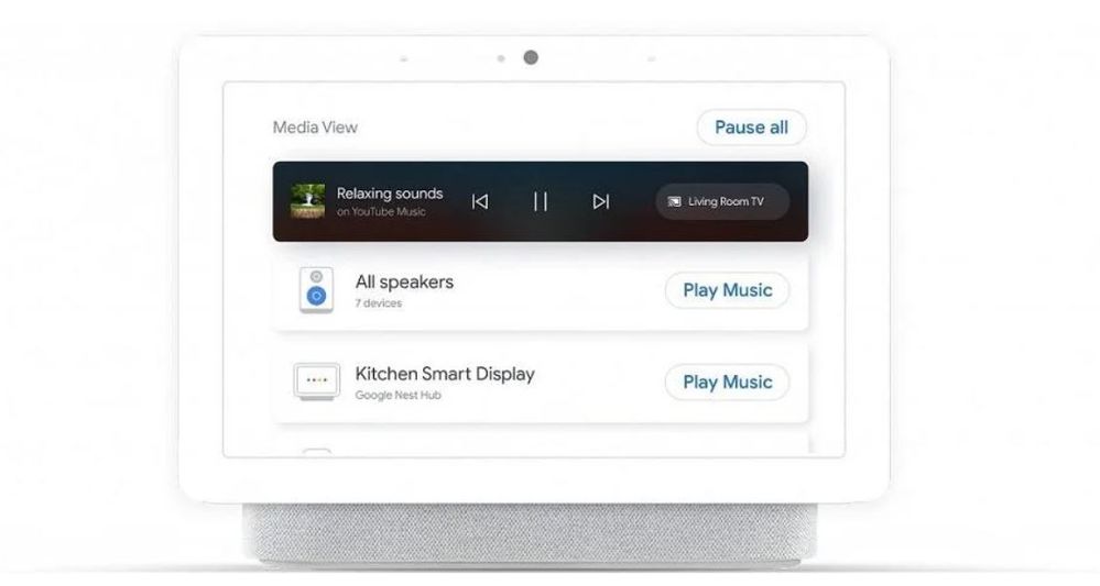 ¿Qué te parece la nueva actualización? Fuente: Domótica en Casa (https://domoticaencasa.es/google-smart-displays-media/)