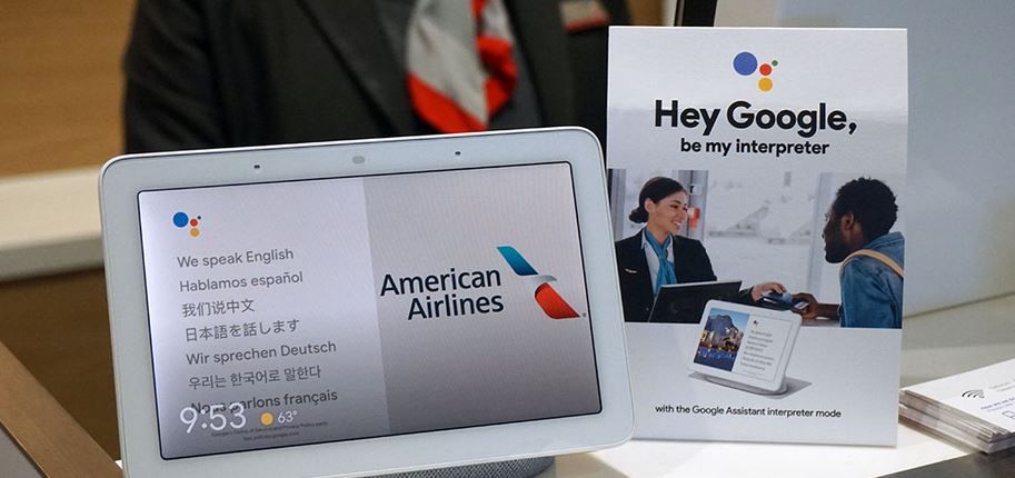 ¿Conoces ya algún hotel que incluya el modo intérprete entre sus servicios? Fuente: Neextt (http://neextt.com/american-airlines-usara-modo-interprete-de-google-assistant/)