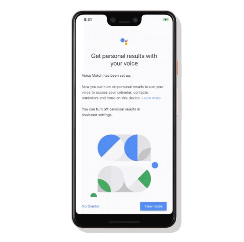 Una vuelta de tuerca en la activación del Voice Match. Fuente: El Blog de Google (https://www.blog.google/products/assistant/more-ways-fine-tune-google-assistant-you/)