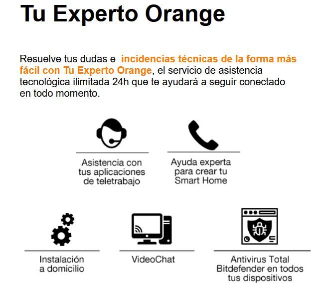 Un servicio a la altura de las circunstancias. Fuente: Orange (http://x.emails.orange.es/ats/msg.aspx?sg1=2380458f847c686285c530707e93120a)
