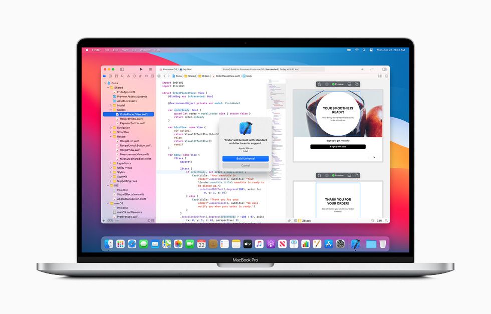 Dejar Intel, ¿decisión acertada? Fuente: Apple  (https://www.apple.com/es/newsroom/2020/06/apple-announces-mac-transition-to-apple-silicon/)