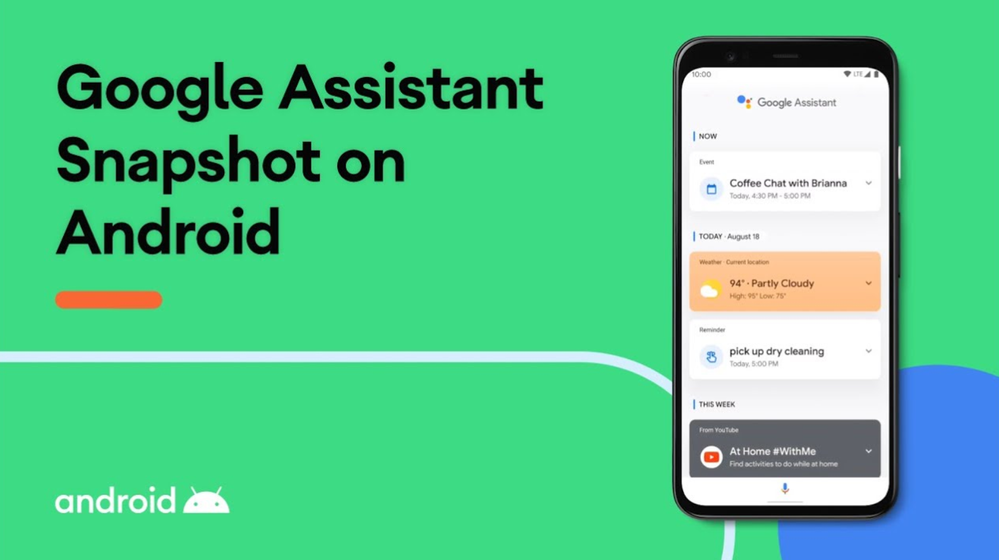 ¿No sabes qué cocinar hoy? Assistant Snapshot te ayuda a decidirlo. Fuente: andro4all (https://www.cnet.com/es/noticias/google-assistant-se-vuelve-mas-inteligente-con-la-funcion-snapshot/)