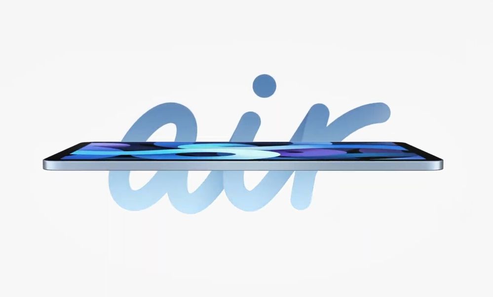 Mayor velocidad, eficiencia y autonomía = iPad Air 2020 Fuente: Apple (https://www.apple.com/es/ipad-air/)