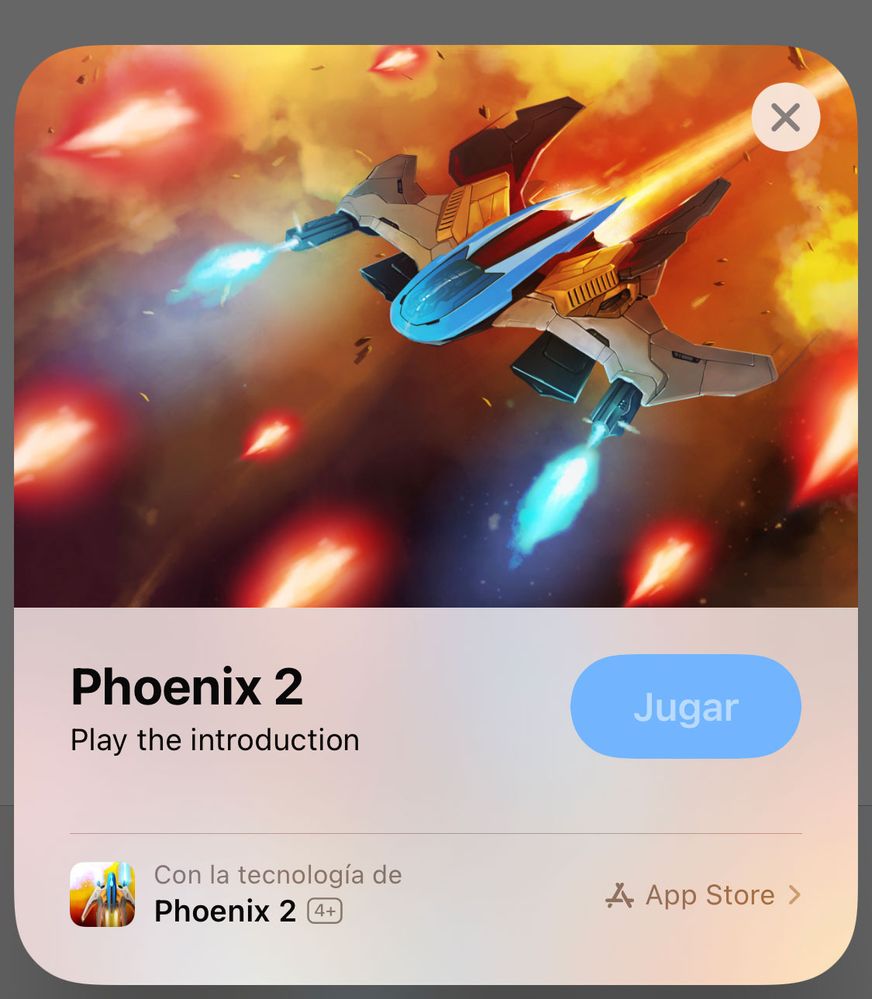 Bájalo sólo si te convence!! Fuente: iPhoneros (https://iphoneros.com/78105/app-clip-demostracion-phoenix-2)