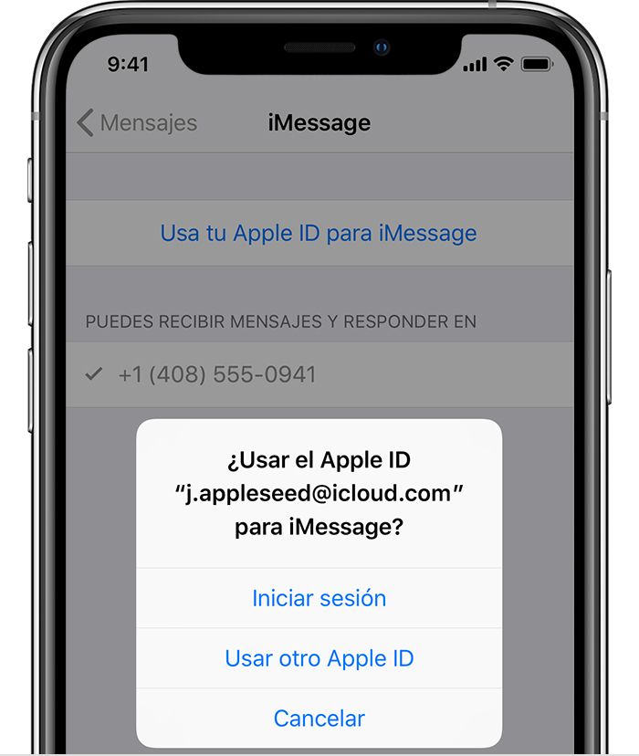 Configurar iMessage es muy sencillo, ¿te animas a usarlo? Fuente: Apple (https://support.apple.com/es-lamr/HT201349)