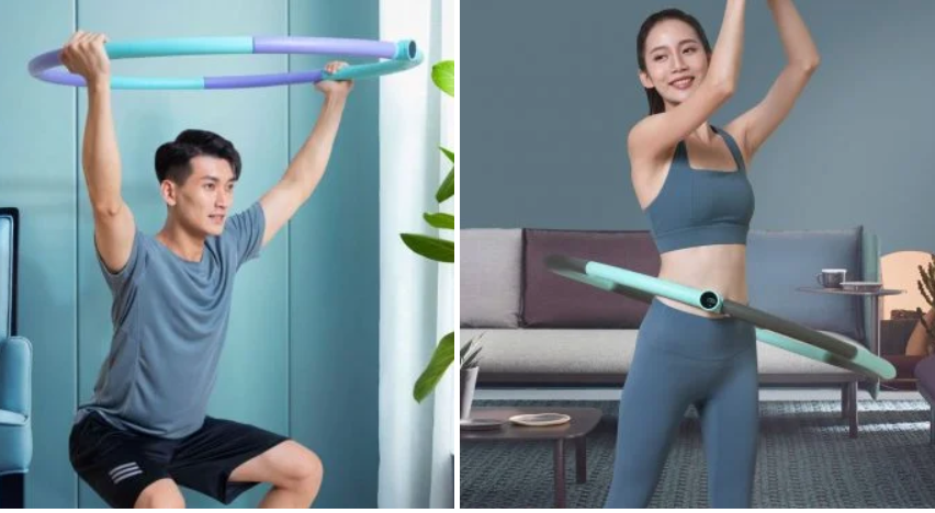 ¿Te vas de viaje? Llévatelo, recuerda que es desmontable. Fuente: Xiaomi Adictos (https://www.xiaomiadictos.com/xiaomi-pone-a-la-venta-un-hula-hoop-inteligente-con-el-que-quemaras-cientos-de-calorias/)