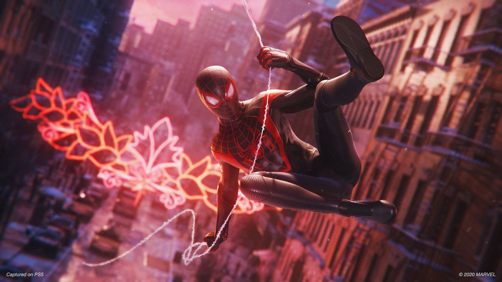 A trepar por los muros de Nueva York se ha dicho!! Fuente: Insomniac Games (https://insomniac.games/game/marvels-spider-man-miles-morales/)