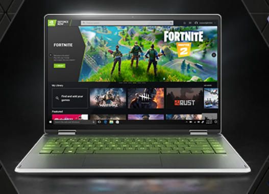 Será GeForce Now el pasaporte de Fortnite para volver a Apple?? Fuente: Nvidia (https://www.nvidia.com/es-es/geforce-now/)