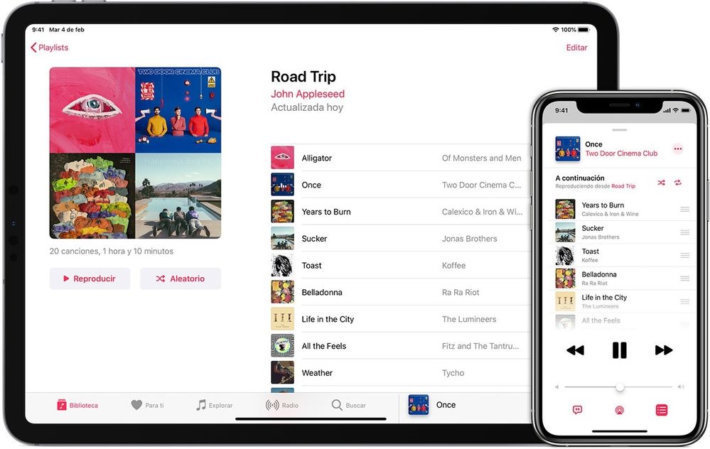 Variedad y comodidad en Apple Music. Fuente: La Manzana Mordida (https://lamanzanamordida.net/aplicaciones/recomendadas/como-es-apple-music/)