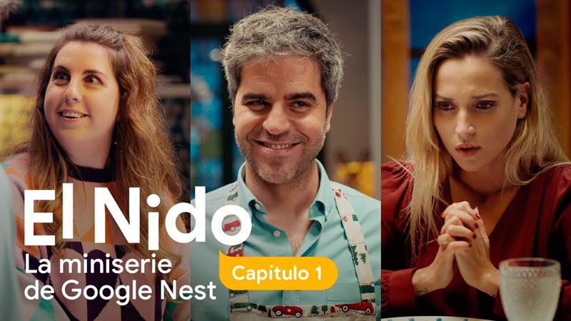 Una buenísima campaña con grandes dosis de creatividad. Fuente: Interactiva Digital (https://interactivadigital.com/campanas-de-marketing-digital/we-are-social-lanza-el-nido-la-miniserie-de-google-nest/)