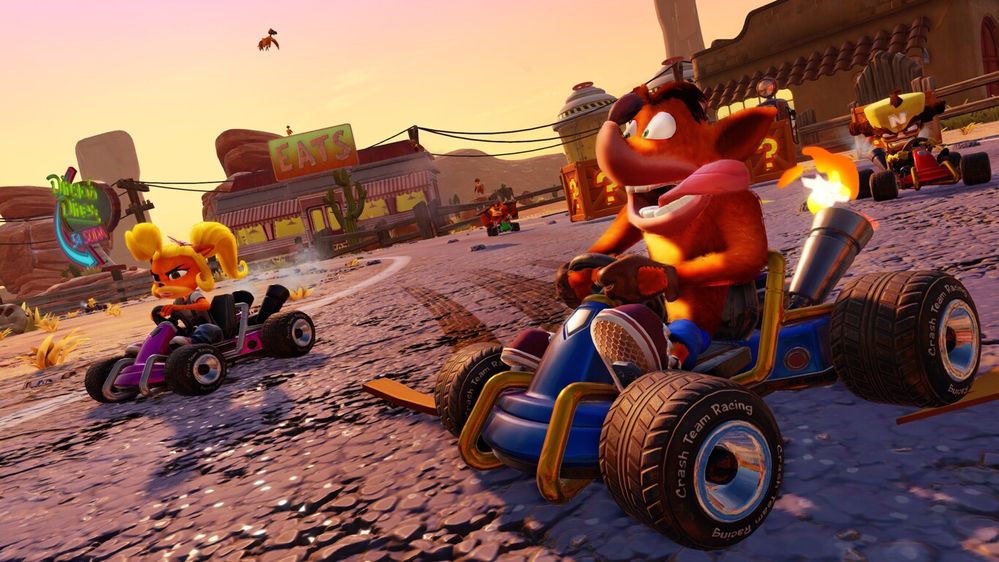 A quemar asfalto!! Fuente: Vidaextra (https://www.vidaextra.com/conduccion/crash-team-racing-nitro-fueled-se-podra-jugar-gratis-durante-unos-dias-nintendo-switch-nintendo-switch-online)