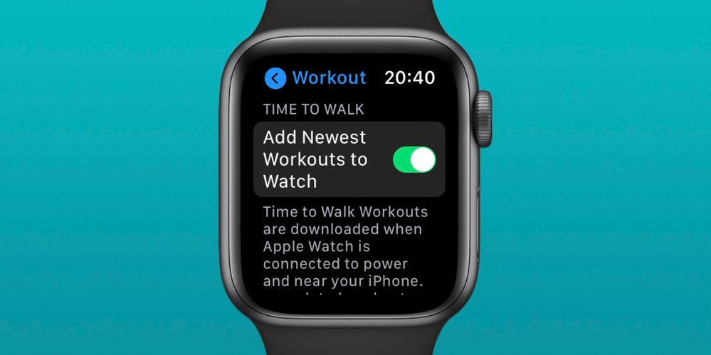 Estarás al día de sus novedades. Fuente: 9to5 Mac (https://9to5mac.com/2021/01/25/time-to-walk-apple-fitness-plus-apple-watch/)