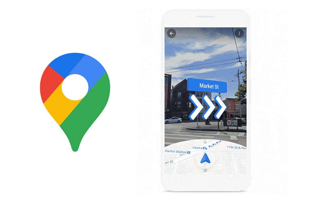 ¿Perderse? Nunca más. Fuente: Xakata (https://www.xatakandroid.com/navegacion-y-mapas/google-maps-mejora-su-navegacion-realidad-aumentada-estas-novedades-live-view)