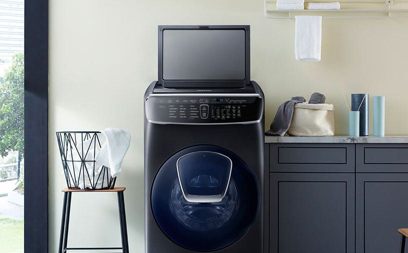 Esto es el futuro de la colada. Fuente: Samsung (https://news.samsung.com/latin/lavadoras-con-inteligencia-artificial-que-facilitan-el-trabajo)