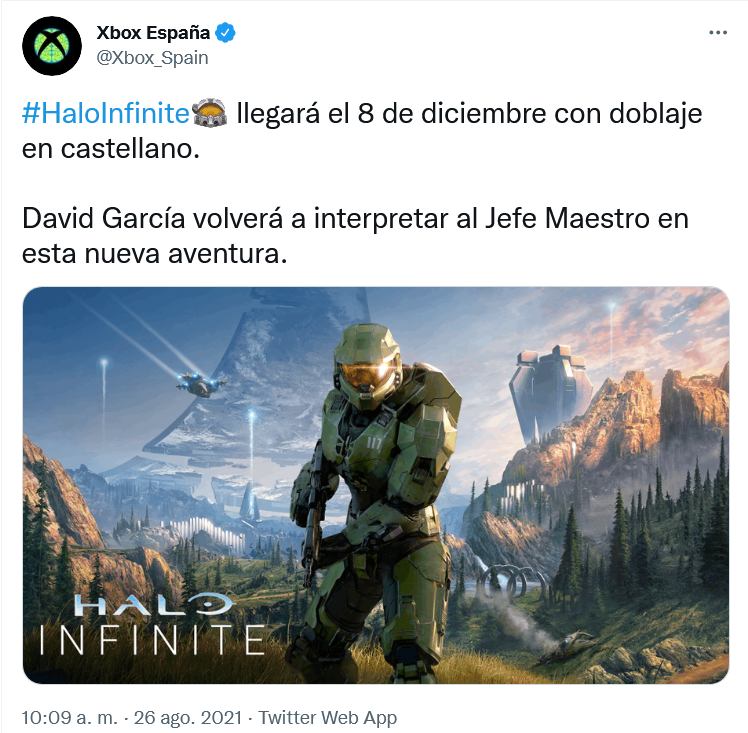 Duda despejada!! Fuente: Twitter (https://twitter.com/Xbox_Spain/status/1430804598269399043)