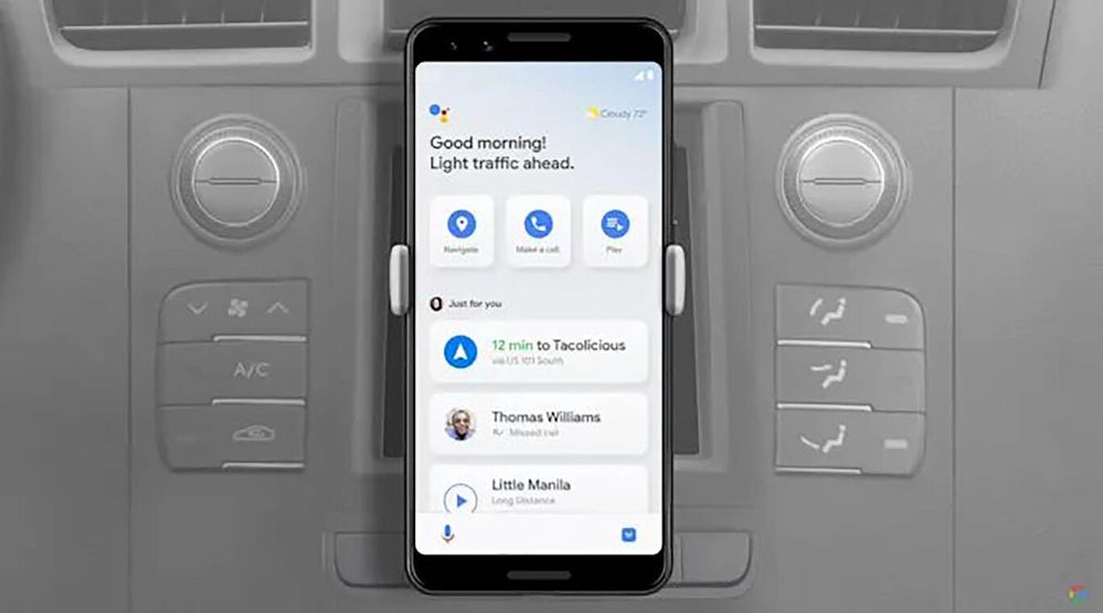 OK, Google, veamos qué nos depara este viaje. Fuente: Motorpasion (https://www.motorpasion.com/industria/android-auto-para-telefonos-moviles-desaparece-ahora-solo-se-podra-usar-modo-conduccion-google-assistent)