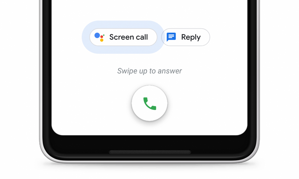 Así de fácil. Fuente: Droid Life (https://www.droid-life.com/2019/11/05/call-screen-is-great-but-google-should-make-it-easier-to-search-phone-numbers-of-incoming-calls/)