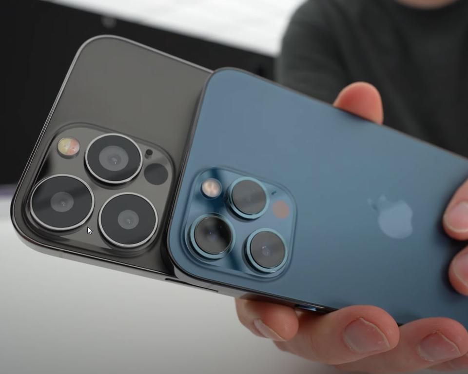 ¿Qué color será el ganador…? Fuente: Forbes (https://www.forbes.com/sites/gordonkelly/2021/05/04/apple-iphone-13-pro-max-design-display-cameras-release-date-iphone-12-pro-max-upgrade/?sh=64521c83706a)