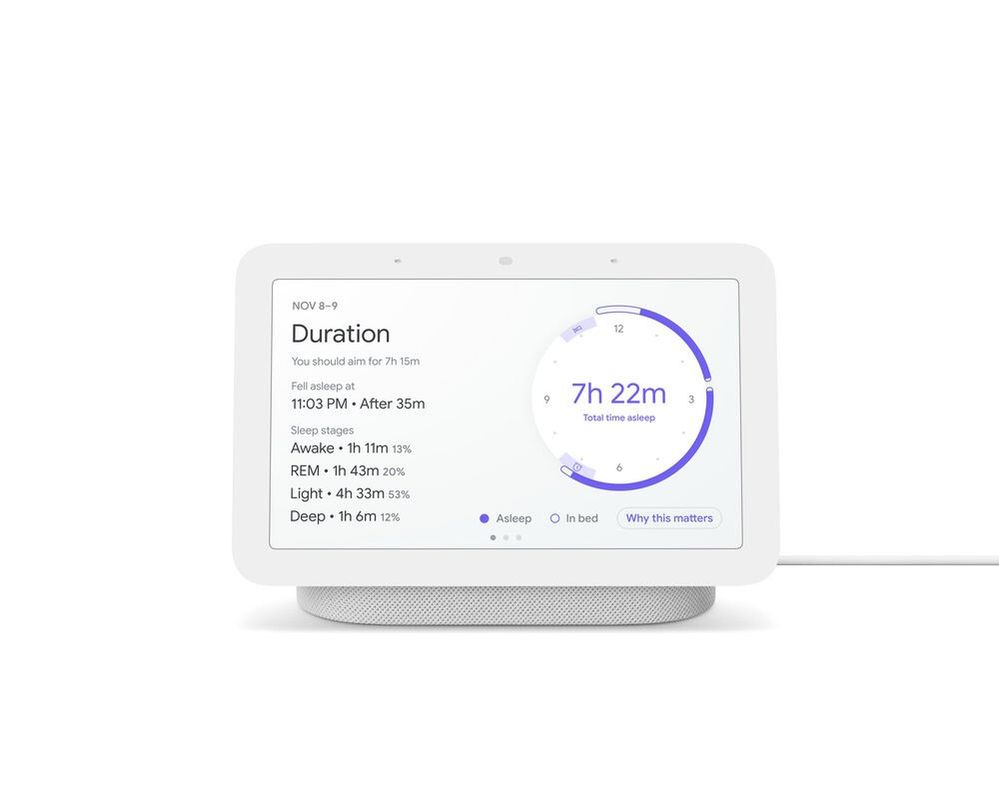 ¡¡Buenos días, Gooooooooogle!! Fuente: Xataka Android (https://www.xatakandroid.com/gadgets-android/google-nest-hub-2-gen-mejora-sensor-sueno-alarga-su-vista-previa-gratuita-2023)