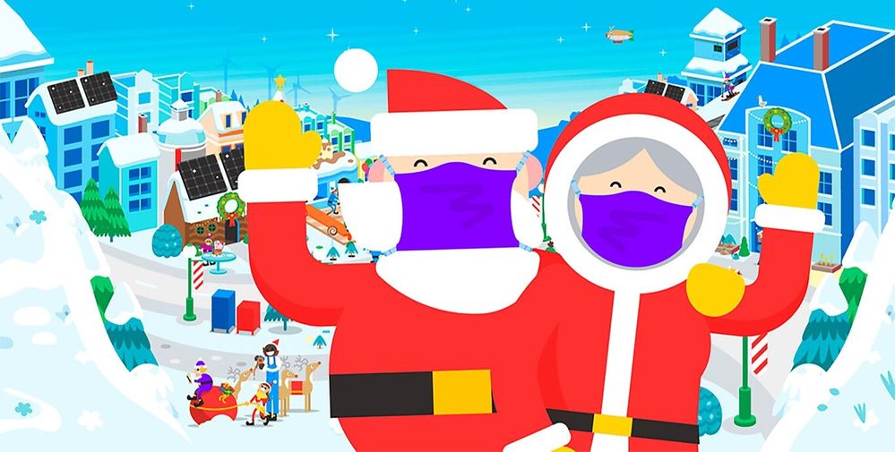 Una Navidad interactiva para los más pequeños. Fuente: Xataka (https://www.xatakandroid.com/aplicaciones-android/google-papa-noel-unen-fuerzas-santa-tracker-minijuegos-selfies-mucho-este-ano-aplicacion)