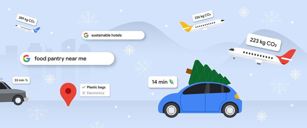 Siempre viaja con precaución, quienes te esperan lo agradecerá. Fuente: Google (https://blog.google/outreach-initiatives/sustainability/go-even-greener-holiday-season/?utm_content=cta&utm_source=kw-newsletter&utm_medium=email&utm_campaign=12162021)