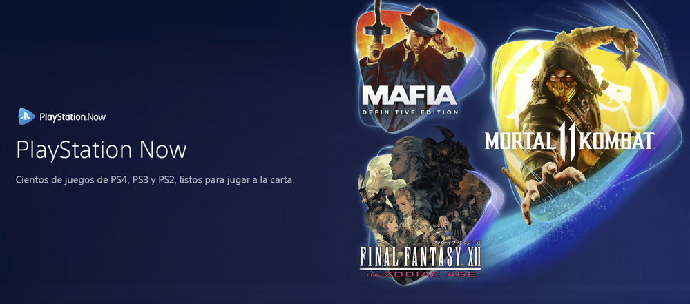 Parece que tiene los días contados. Fuente: PlayStation (https://www.playstation.com/es-es/ps-now/)