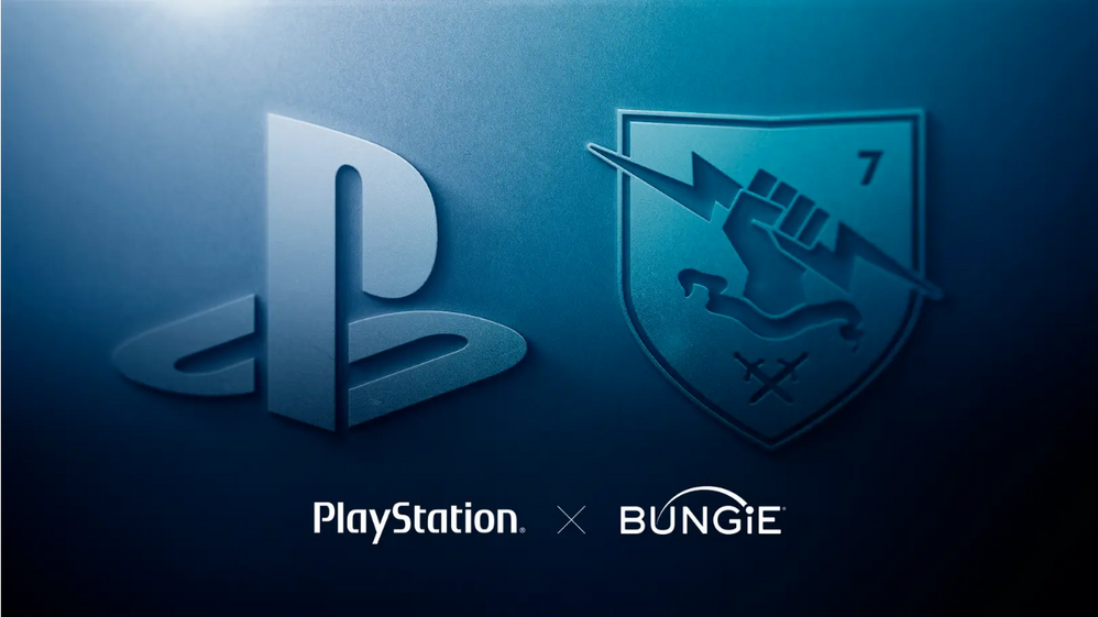Bungie tiene un importante papel. Fuente: Blog PlayStation (https://blog.playstation.com/2022/01/31/bungie-is-joining-playstation/)