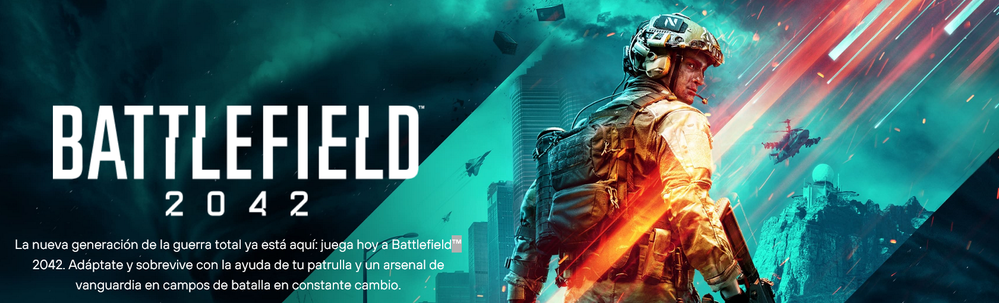 Toca buscar culpables. Fuente: Ea (https://www.ea.com/es-es/games/battlefield/battlefield-2042)