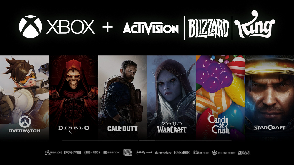 Quién será la siguiente?? Fuente: Microsoft (https://news.microsoft.com/features/microsoft-to-acquire-activision-blizzard-to-bring-the-joy-and-community-of-gaming-to-everyone-across-every-device/)