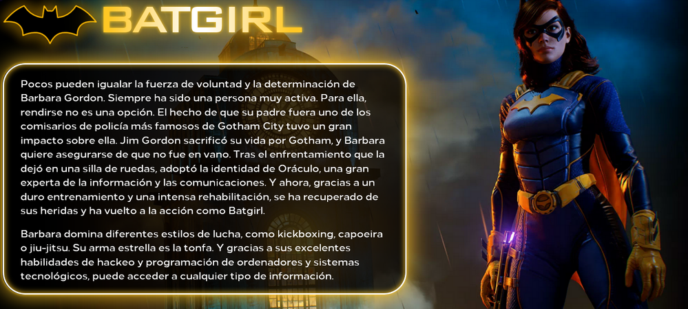 Estos detalles hacen más grande a un juego?? Fuente: Gotham Knights (https://www.gothamknightsgame.com/es-es)