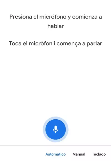 Ok, Google, activa el intérprete con voz de guaperas. Fuente: movilzona (https://www.movilzona.es/noticias/aplicaciones/ok-google-modo-interprete-movil-traductor/)