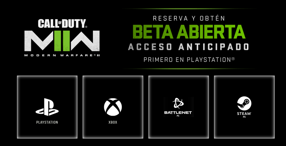 Reservaréis?? Fuente: Call of Duty (https://www.callofduty.com/es/modernwarfare2/buy)