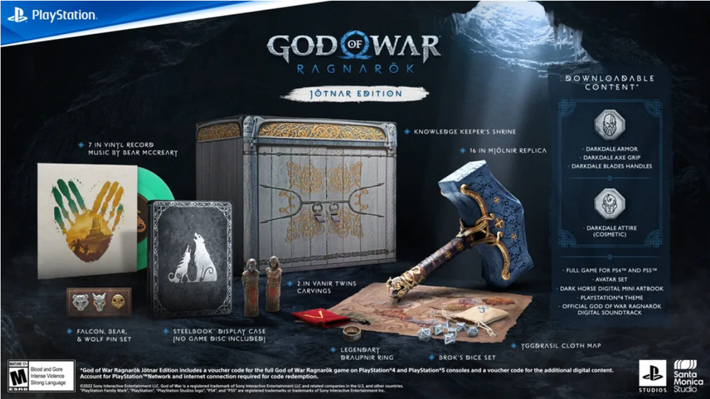 Qué chulada!! Fuente: Blog PlayStation (https://blog.es.playstation.com/2022/07/06/unboxing-de-god-of-war-ragnarok-edicion-coleccionista/)