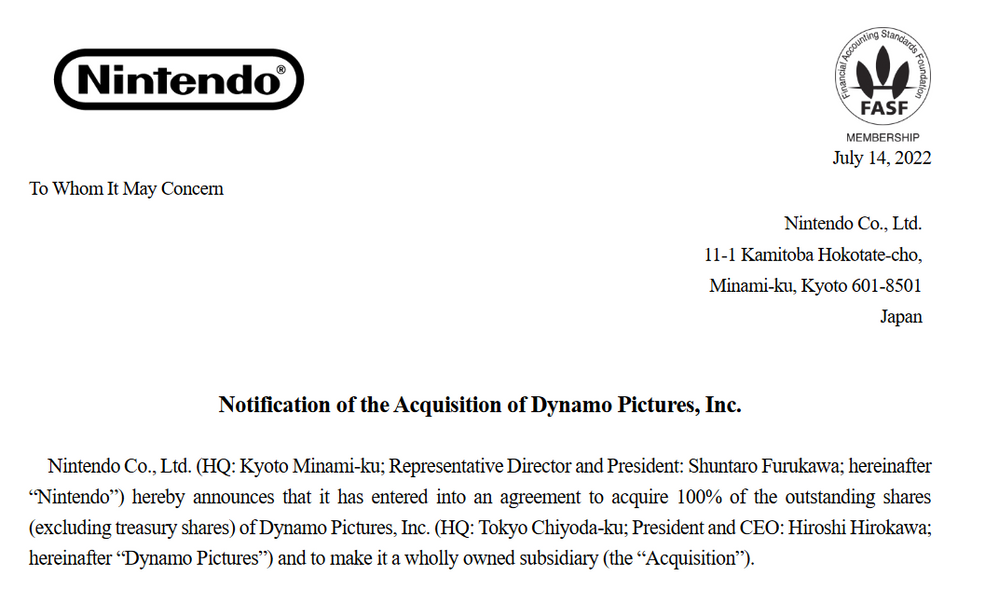 Una nueva aliada. Fuente: Nintendo (https://www.nintendo.co.jp/ir/pdf/2022/220714e.pdf)