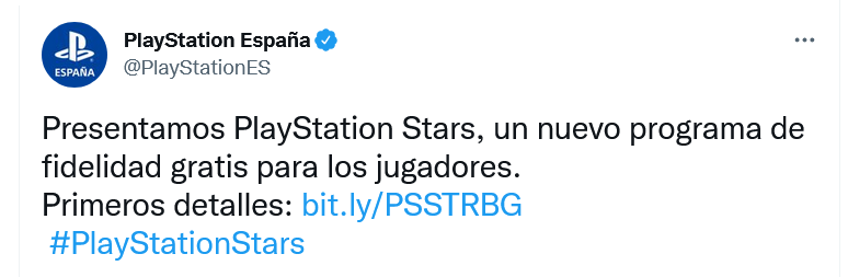 Hacia el estrellato…Fuente: Twitter (https://twitter.com/PlayStationES/status/1547567172766953472)