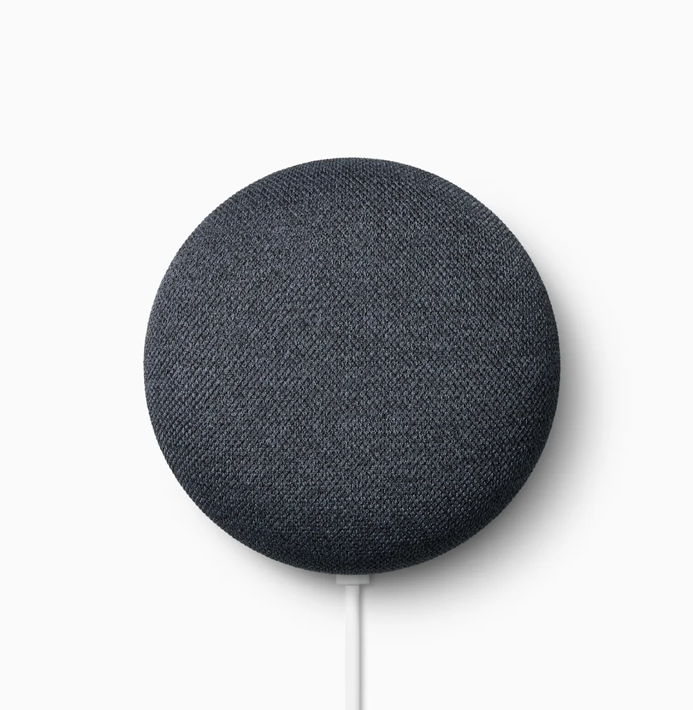 Oscurito mola mogollón. Fuente: Google (https://store.google.com/es/product/google_nest_mini?hl=es)