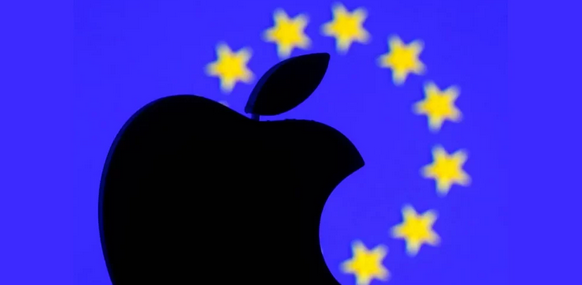 La Unión Europea manda a Apple. Fuente: dpl news (https://dplnews.com/apple-se-prepara-para-cumplir-con-ley-de-mercados-digitales-de-la-ue/)