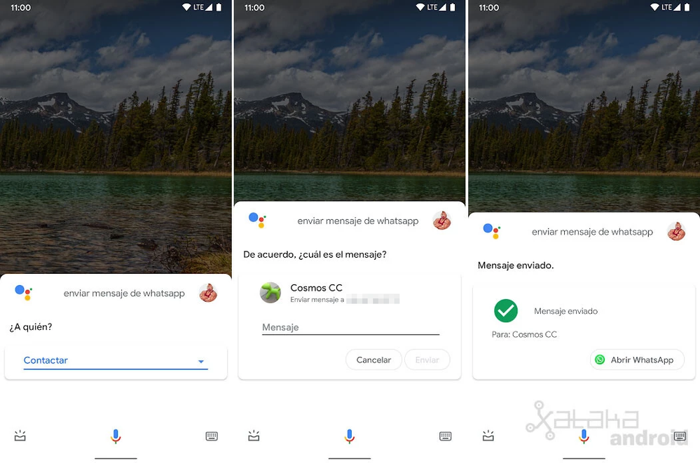 Así se hace. Fuente: Xataka (https://www.xatakandroid.com/tutoriales/como-enviar-escuchar-mensajes-whatsapp-asistente-google)
