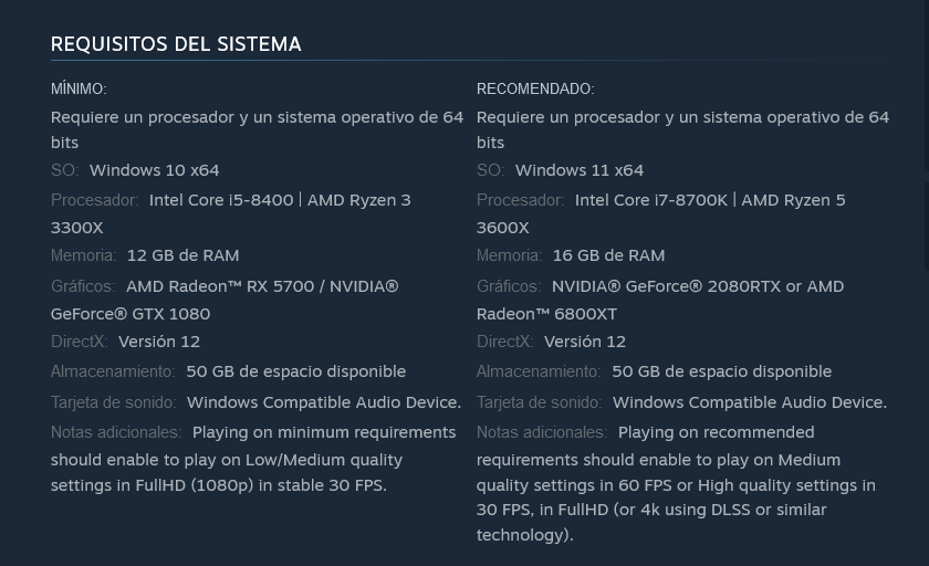 Redfall revela los requisitos para jugar en PC, como mínimo un GTX 1070