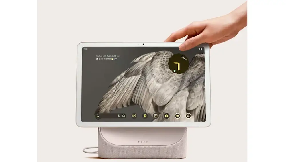 No está mal. Fuente: La Sexta (https://www.lasexta.com/tecnologia-tecnoxplora/gadgets/google-presenta-nueva-pixel-tablet-disfrazada-nest-hub_20230511645ccd26277db70001534ffa.html)