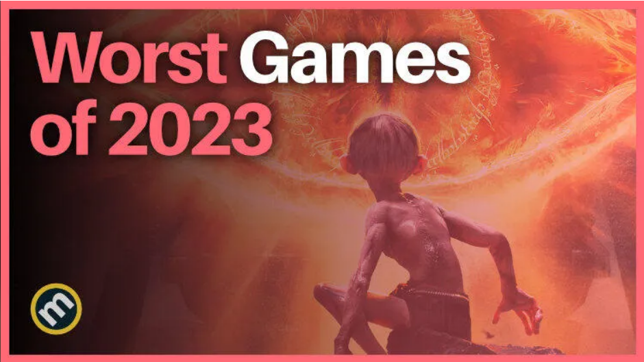 And the winner is… Fuente: Metacritic (https://www.metacritic.com/pictures/worst-videogames-of-2023/)