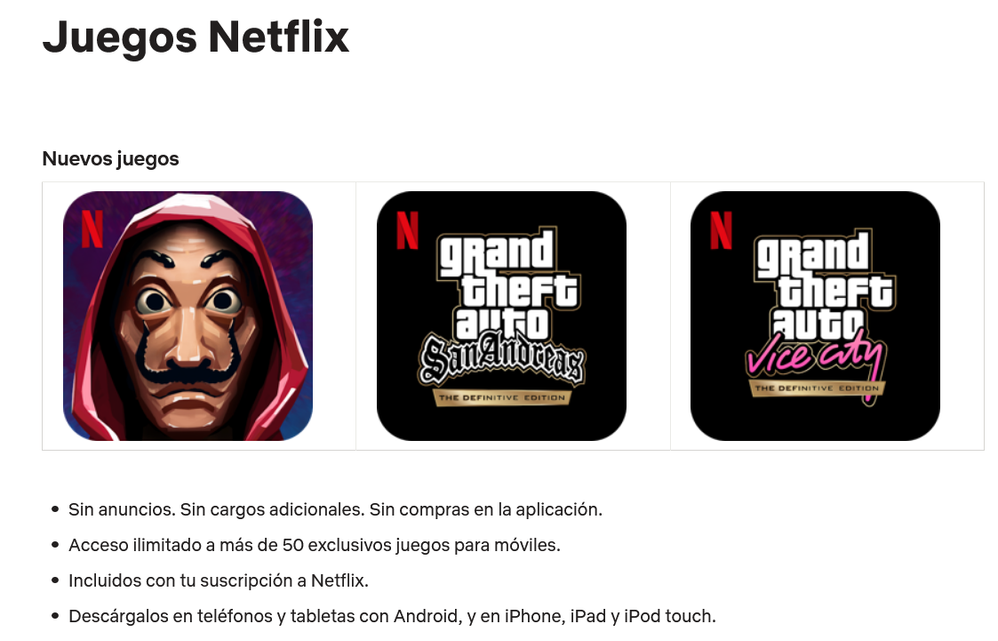 Se avecinan cambios?? Fuente: Netflix (https://help.netflix.com/es-es/node/121442)