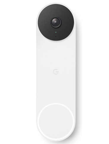 Google Nest Cam. Fuente: Amazon (https://www.amazon.es/Google-Nest-Timbre-bater%C3%ADa-inal%C3%A1mbrico/dp/B09TBCTQ59/ref=sr_1_4?ascsubtag=AwEAAAAAAAAAApS9&keywords=Google+Nest+Doorbell+720p-+%28Wired%2C+2nd+Gen%29+-+Video+Security+Camera+-+Ash&linkCode=gs3&qid=1705912268&sr=8-4)