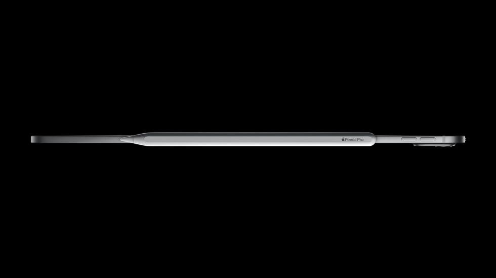 Espectacular. Fuente: Apple (https://www.apple.com/es/newsroom/2024/05/apple-unveils-stunning-new-ipad-pro-with-m4-chip-and-apple-pencil-pro/)