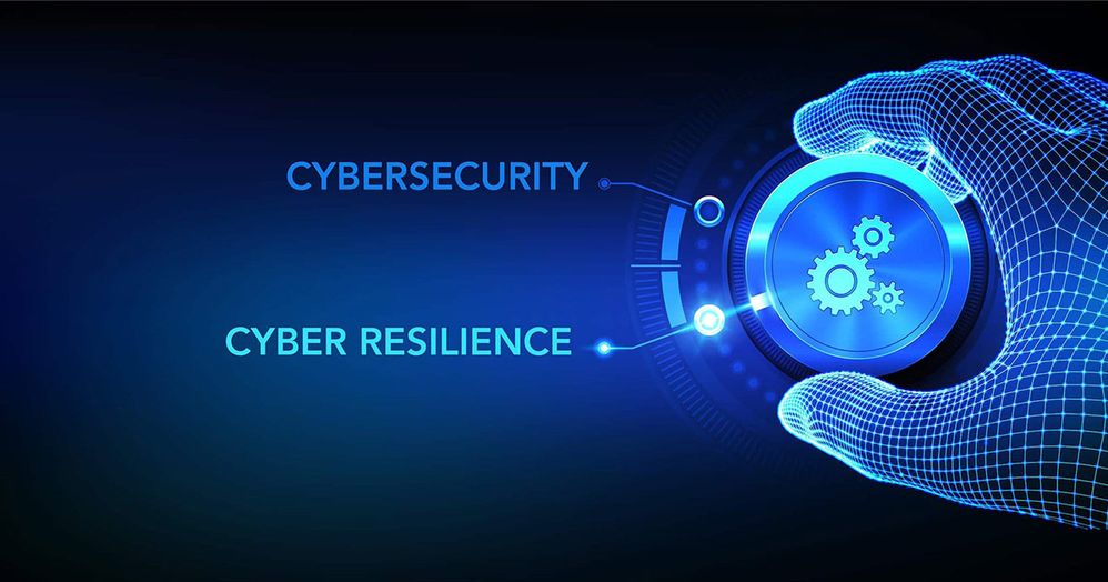 Tan importante es una cosa como la otra. Fuente: Tehtris (https://tehtris.com/en/blog/what-does-it-take-to-go-from-cybersecurity-to-cyber-resilience/)